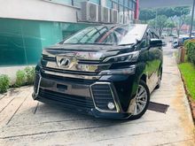 ALPINE DVD , ROOF WITH ALPINE MONITOR , UNREGISTER ZA Toyota Vellfire 2.5 Z A Edition MPV , PRICE CAN NEGO!!!