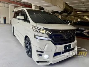 2017 Toyota Vellfire 2.5 Z Golden Eyes MPV