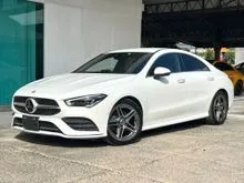 13k Mileage ONLY (CLEARANCE STOCK) 2021 Mercedes Benz CLA180 1.3 AMG Line Coupe Ambient Light Japan Edition (PM for Special Discount)