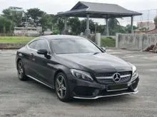 2018 50k Low mileage at market Mercedes-Benz C200 2.0 AMG Line Coupe Full service record , Last mileage service 12k at 08/2025 super car king only one