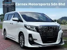2017 Toyota Alphard 2.5 TYPE GOLD Package MPV / FACELIFT / 2 POWERDOOR / LCD TOUCH SCREEN PLAYER / PUSH START / KEYLESS / POWER BOOT / 5 YEAR WARRANTY