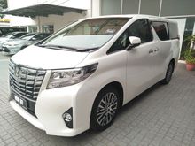 TOYOTA ALPHAD 3.5 AUTO 2017 - UMW CBU JAPAN (NEW) - PACKAGE BERNILAI RM 8900