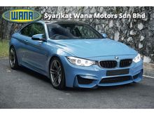 2015 BMW M4 3.0 Coupe Unreg (Headup Display & YM Blue/ H&R Spring)