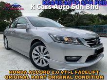 2015 Honda Accord 2.0 i-VTEC VTi-L ORIGINAL CONDITION FACELIFT MODEL