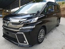 ((RAYA SALES ~ TILL 31/5/2020)) **2017 Toyota Vellfire 2.5 ZG MPV