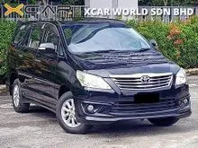 Toyota Innova 2.0 G-SPEC (A) ** 2 YEARS WARRANTY** *No Accident/No Total Lost/No Flood*Cash Back & free 6 installment Cash back*