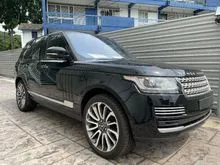2017 LAND ROVER RANGE ROVER VOGUE SE 3.0 V6 SUPERCHARGED SANTORINI BLACK * SALE OFFER 2022 *
