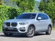 Used Used 2018/2019 Registered 2019 BMW X3 2.0 xDrive30i (A) G01 Petrol Turbo ,Luxury line, Current model CKD Local By BMW MALAYSIA 1 Owner mileage 39k KM