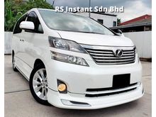 2012 Toyota Vellfire 3.5 Z G Edition MPV