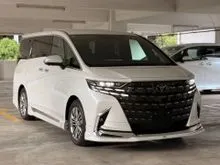 2024 Toyota Alphard 2.5 Z ORI MODELLISTA BODY KIT , 100 KM MILLEAGE ONLY