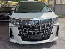 2019 Toyota Alphard 2.5 G S C JBL FULL SPEC