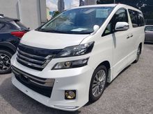 2014 Toyota Vellfire 2.4 Z Golden Eyes II SUNROOF UNREG