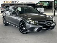2020 Mercedes-Benz C200 1.5 Avantgarde Sedan WARRANTY FULL SERVICE LOW MILEAGE 72K REVERSE CAMERA PADDLE SHIFT