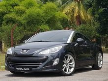 2012 PEUGEOT RCZ 1.6 i (A) Turbo, 2+2 sport coupe. CBU New by NASIM Peugeot MALAYSIA High spec ! Mileage only 72K KM