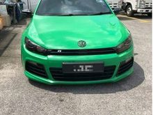 **Extra Genuine Performance Parts** 2012 Volkswagen Scirocco 2.0 R Cup Racing ATS GTR wheels with UHP tires