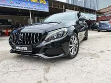 2016 Mercedes Benz C180 1.6 (A) AVANTGARDE (CKD) TURBO Push Start Leather Seats