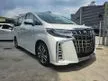 Recon 2021 Toyota Alphard 2.5 SC NEW FACELIFT UNREG SUNROOF DIM BSM