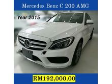 2015 Mercedes-Benz C200 2.0 AMG 5 years warranty