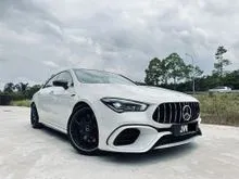 2022 Mercedes-Benz AMG CLA45 2.0 S Mercedes warranty until 2027 4MATIC+ Coupe
