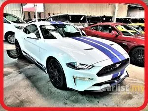 UNREG 2019 Ford Mustang 2.3 ECOBOOST FACELIFT ACTIVE SPORT EXHAUST 10 SPEED GEAR BOX DIGITAL METER SUB WOOFER REVERSE CAM CRUISE CONTROL LKA LED