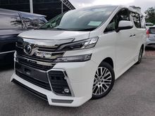 2016 Toyota Vellfire 2.5 ZG FULLY LOADED ADMIRATION BODY KITS UNREG