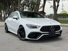 2021 Mercedes-Benz AMG CLA45 2.0 S 4MATIC+ Coupe [Black Interior, Panoramic Roof, Ambient Light, Sport Exhaust, Sport Suspension, Driving Mode, HUD]