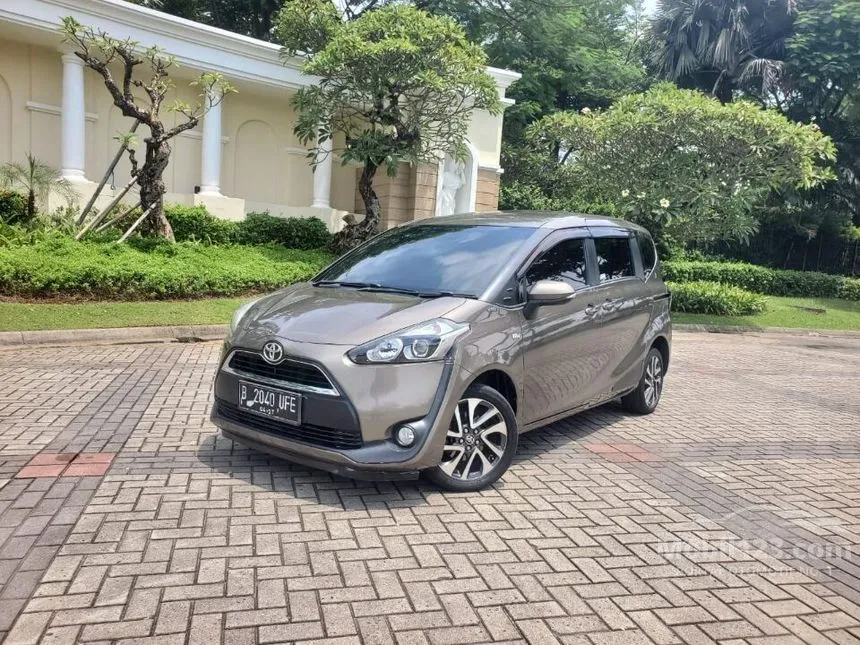 Jual Mobil Toyota Sienta 2017 V 1.5 di DKI Jakarta Automatic MPV Coklat Rp 151.000.000