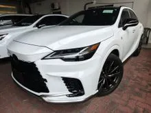 2023 Lexus RX 350 2.4 F -SPORT [ RED LEATHER ] 4CAM P/ROOF HUD SUNROOF 14K KM 5A CAR