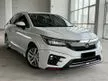 Used UNDER WARRANTY 2023 Honda City 1.5 V Sensing Sedan 8K FULL SERVICE RECORD HONDA MALAYSIA LOW MILEAGE