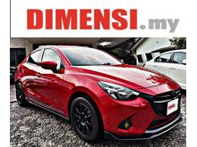 2015 Mazda 2 1.5 SKYACTIV-G Sedan (A) FULL SERVICE / FULL BODYKIT / SPORTY