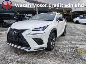 2021 Lexus NX 300 2.0 F Sport SUV 19,000km Grade 4.5B ( Promotion Free 8 Year Warranty , Tinted & Coating )