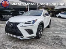 2021 Lexus NX 300 2.0 F Sport SUV 19,000km Grade 4.5B ( Promotion Free 8 Year Warranty , Tinted & Coating )