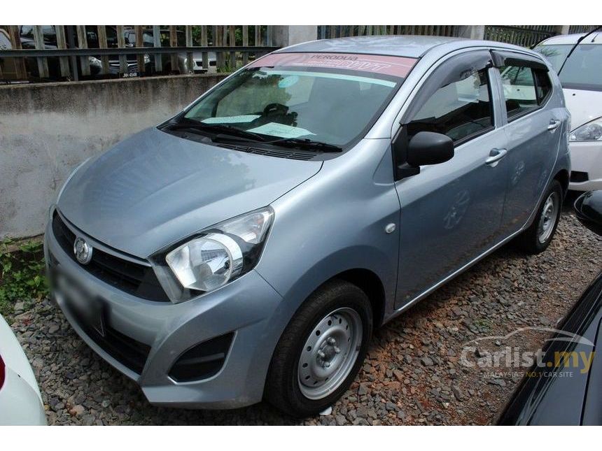 Perodua Axia 2016 E 1.0 in Johor Manual Hatchback Silver 