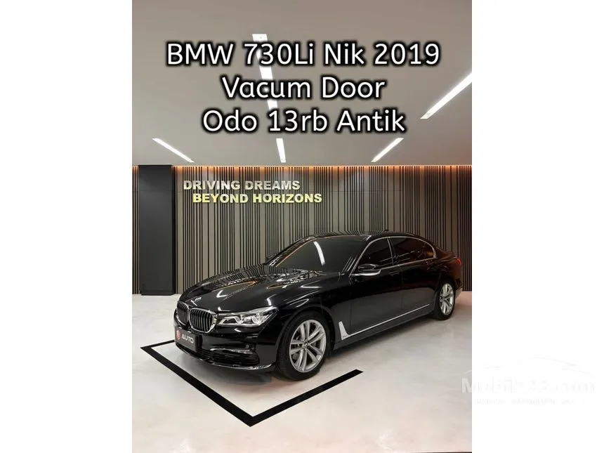 Jual Mobil BMW 730Li 2019 2.0 di DKI Jakarta Automatic Sedan Hitam Rp 850.000.000