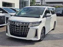 2022 Toyota Alphard 2.5 SC SUNROOF - DIM - BSM - UNREG - 6 YEARS WARRANTY READY STOCK