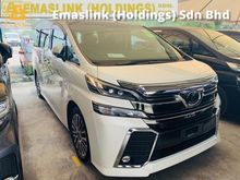 2016 Toyota Vellfire 2.5 ZG FULLY LOADED JBL THEATER SUNROOF PILOT SEAT ORIGINAL SURROUND CAMERA