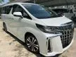 Recon 2020 Toyota Alphard 2.5SC/3 LED HEADLAMP/SUNROOF/PILOT SEAT/FULL LEATHER SEAT/POWER BOOT/ELECTRIC & MEMORY SEAT/PRE