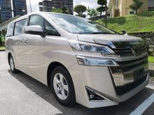* YEAR END PROMOTION * LAST CALL FOR SST WAIVER * 2018 Toyota Vellfire 2.5 X Package MPV