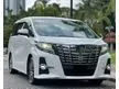 Used 2017 Toyota Alphard 2.5 SC MPV 1 Owner Warranty Service Downpayment as low as rm100
