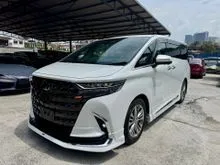 2024 Toyota Alphard 2.5 Z 7-Seater Modellista Kit Original Side Step Sunroof Auto Parking Free 8 Year Warranty