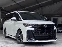 UNREG 2024 Toyota Vellfire 2.4 Turbo (A) Z Premier Brown Luxury Interior