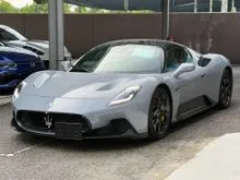 2023 Maserati MC20 3.0 Coupe READY STOCK READY UNIT Japan Spec Unreg Carbon Interior Sonus Faber Sound System Front Lifter Carbon Steering Low Mileage