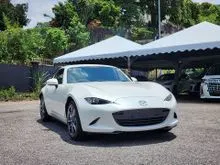 2022 Mazda Roadster 2.0 RF S Convertible (GRADE 5A) HARDTOP, AUTO, BLACK FABRIC SEAT, BOSE SOUND SYSTEM, CARPLAY SYSTEM