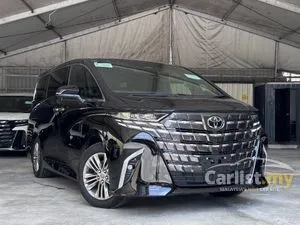UNREG 2024 Toyota Alphard 2.5 Z Low Mileage, BSM, HUD, Great Condition & More