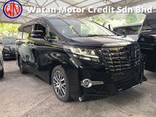 2015 Toyota Alphard 2.5 SC Edition JBL Home Theater Pilot Memory Seat 360 Camera Power Boot 2 Power Door Full LED Headlamp Keyless Entry 9 Air Bag