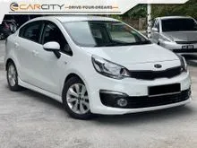 2017 Kia Rio 1.4 X Sedan WARRANTY REVERSE CAMERA LEATHER SEAT FRONT FOG LAMPS MULTIFUNCTIONAL STEERING