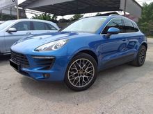 2014 PORSCHE MACAN S 3.0 TWIN TURBO GTS CBU 2 YEARS PORSCHE WARRANTY SPORT EKZOS CHRONO PANAROMIC ROOF BODYKIT 2015 WARRANTY UNTIL DECEMBER 2020 FULL
