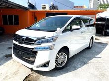 LOW MILEAGE 2018 Toyota Vellfire 3.5 VL MPV