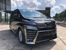 2018 Toyota Vellfire 2.5 ZA Ori 3k KM only Auction Report