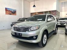 2012 Toyota Fortuner 2.5 G terawat dijual di malang